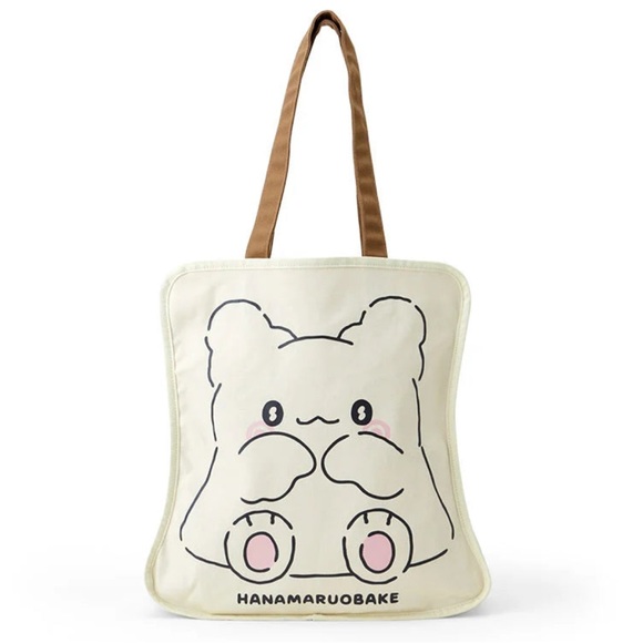 Sanrio Hanamaruobake Tote and Pouch Set | Double-Sided Tote | Kawaii | Wallet - Picture 4 of 14